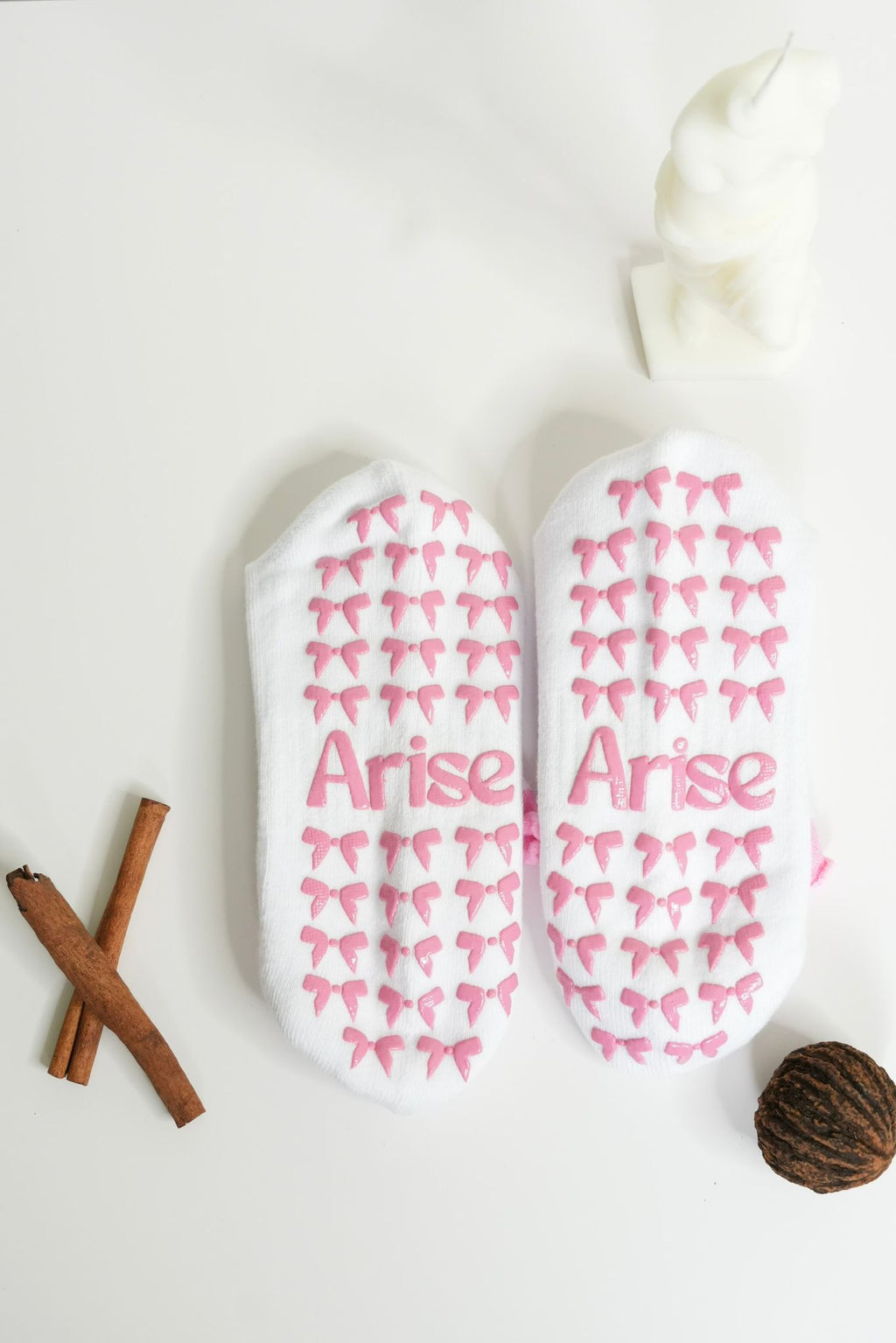 Embroidery Grip Socks  (I’m just a girl)